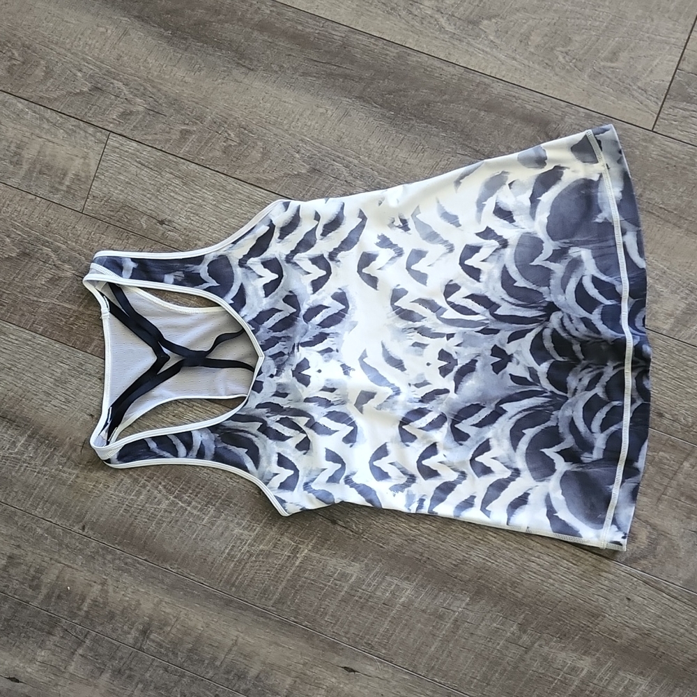 Lululemon Angel Wing Black Dance To Yoga Tank